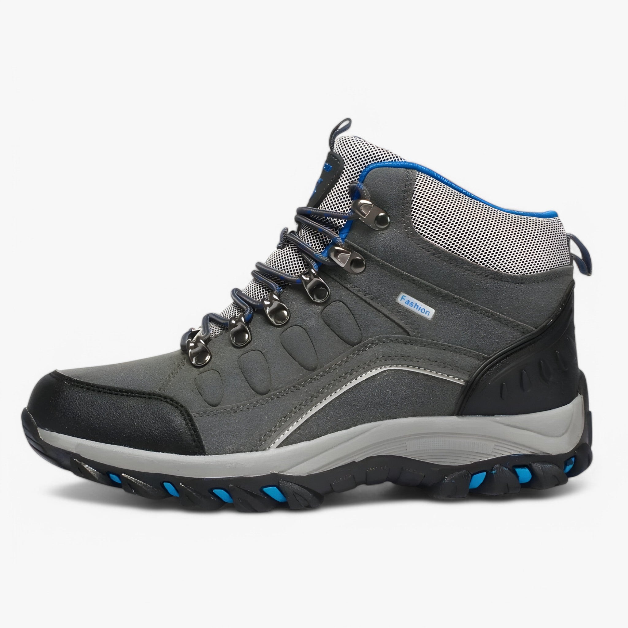 Vandtætte high-top vandresko til damer og herrer – skridsikre sneakers - Grå - Vandtætte high-top vandresko til damer og herrer – skridsikre sneakers - €25 - {{ product_tags }