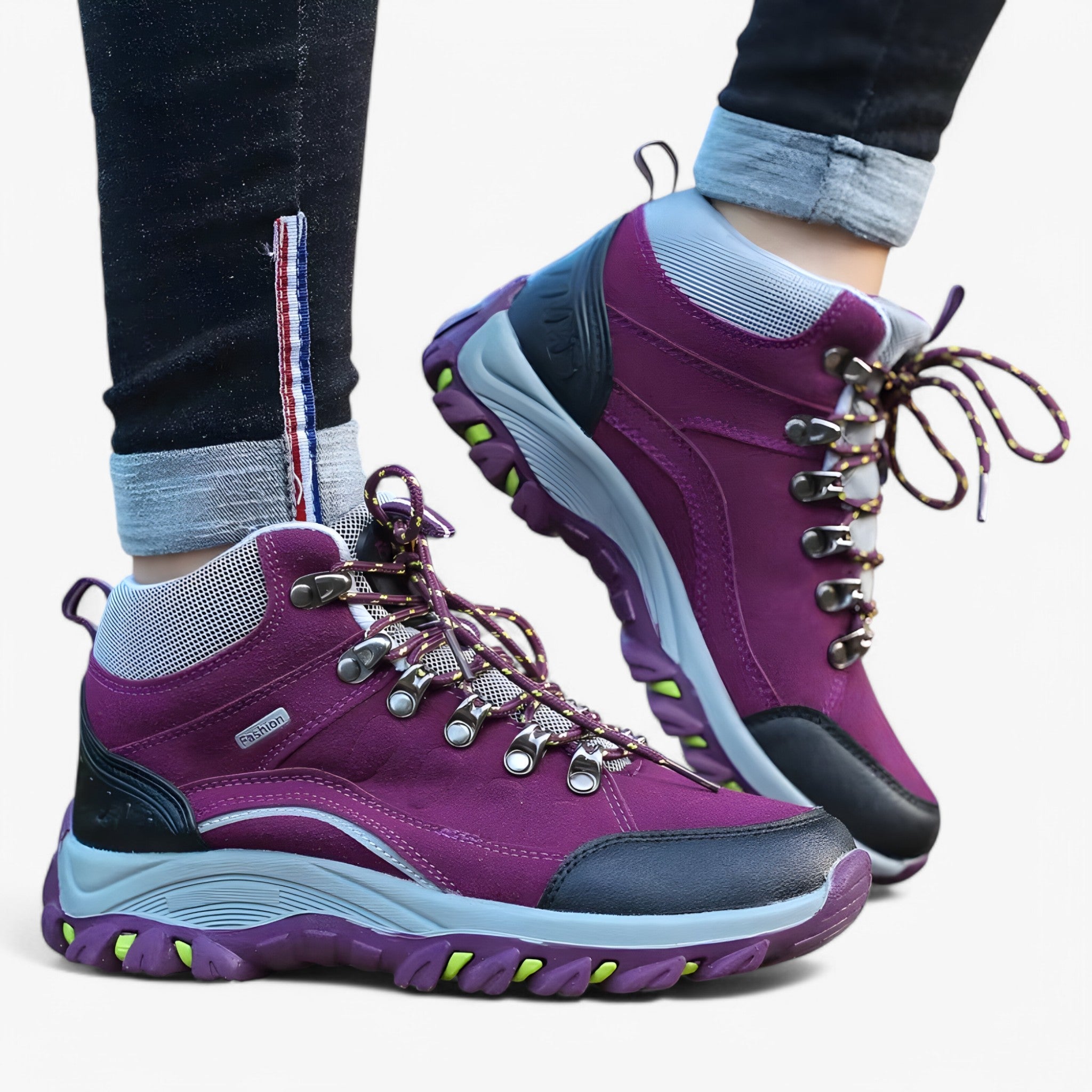 Vandtætte high-top vandresko til damer og herrer – skridsikre sneakers - - Vandtætte high-top vandresko til damer og herrer – skridsikre sneakers - €25 - {{ product_tags }