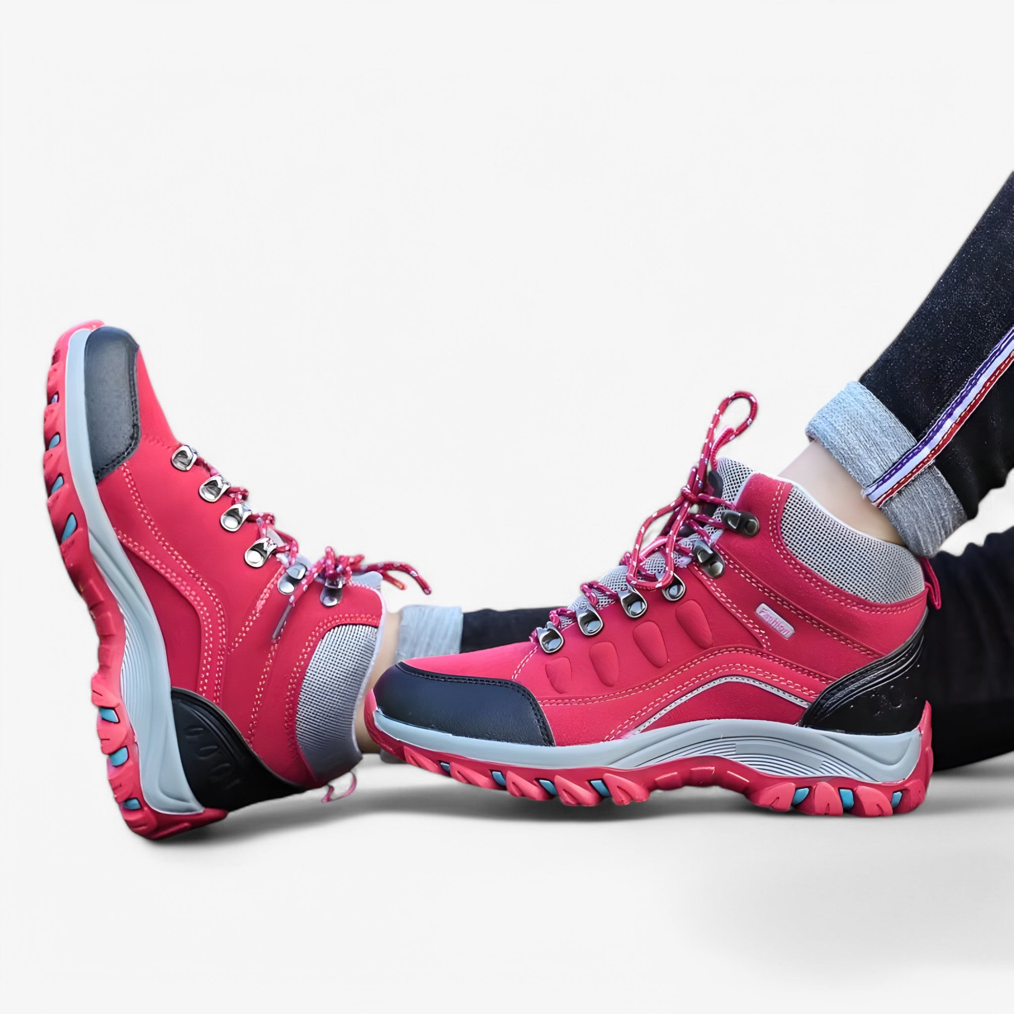 Vandtætte high-top vandresko til damer og herrer – skridsikre sneakers - - Vandtætte high-top vandresko til damer og herrer – skridsikre sneakers - €25 - {{ product_tags }