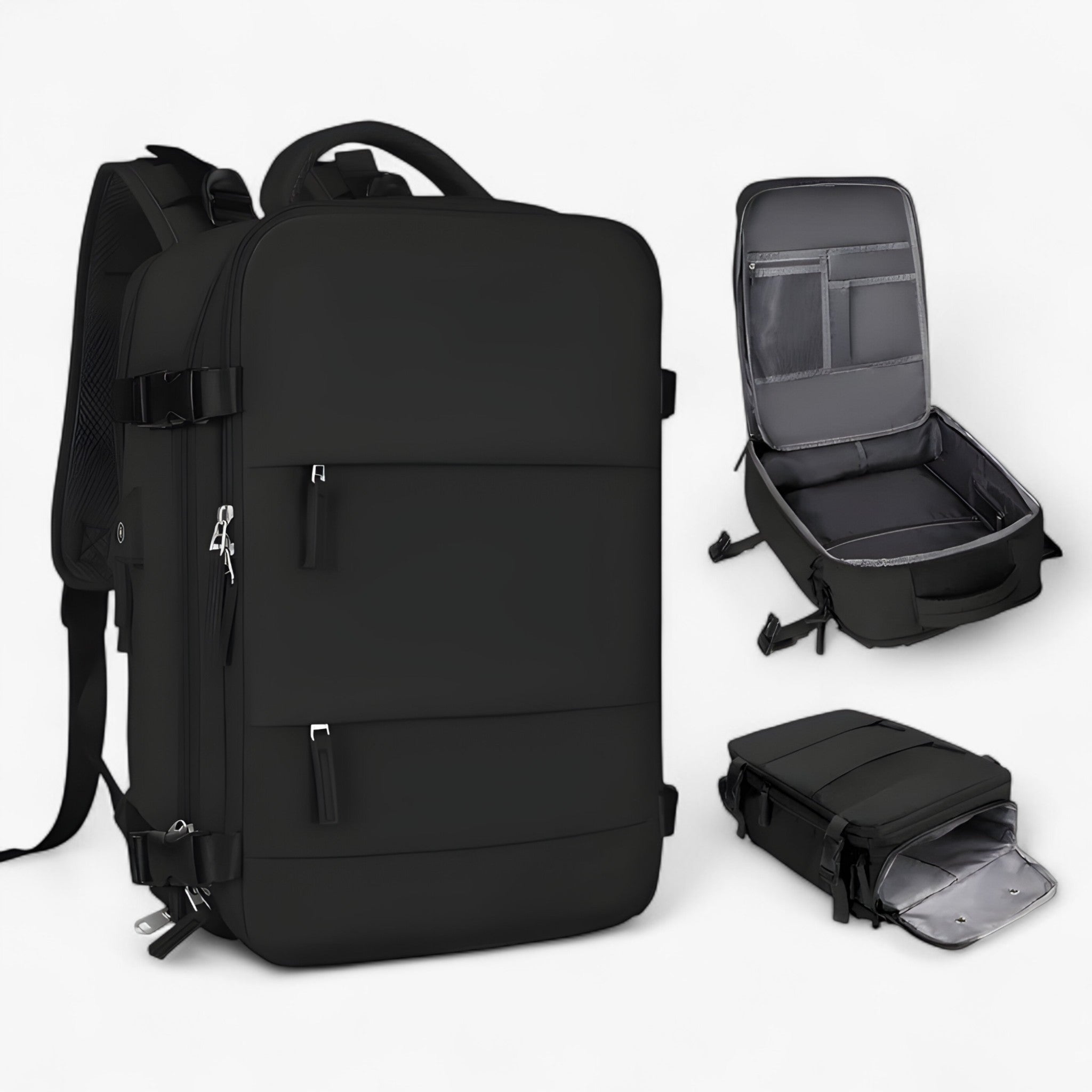 Matt | Journey Rygsæk™ - Sort - Matt | Journey Rygsæk™ - €25 - {{ product_tags }