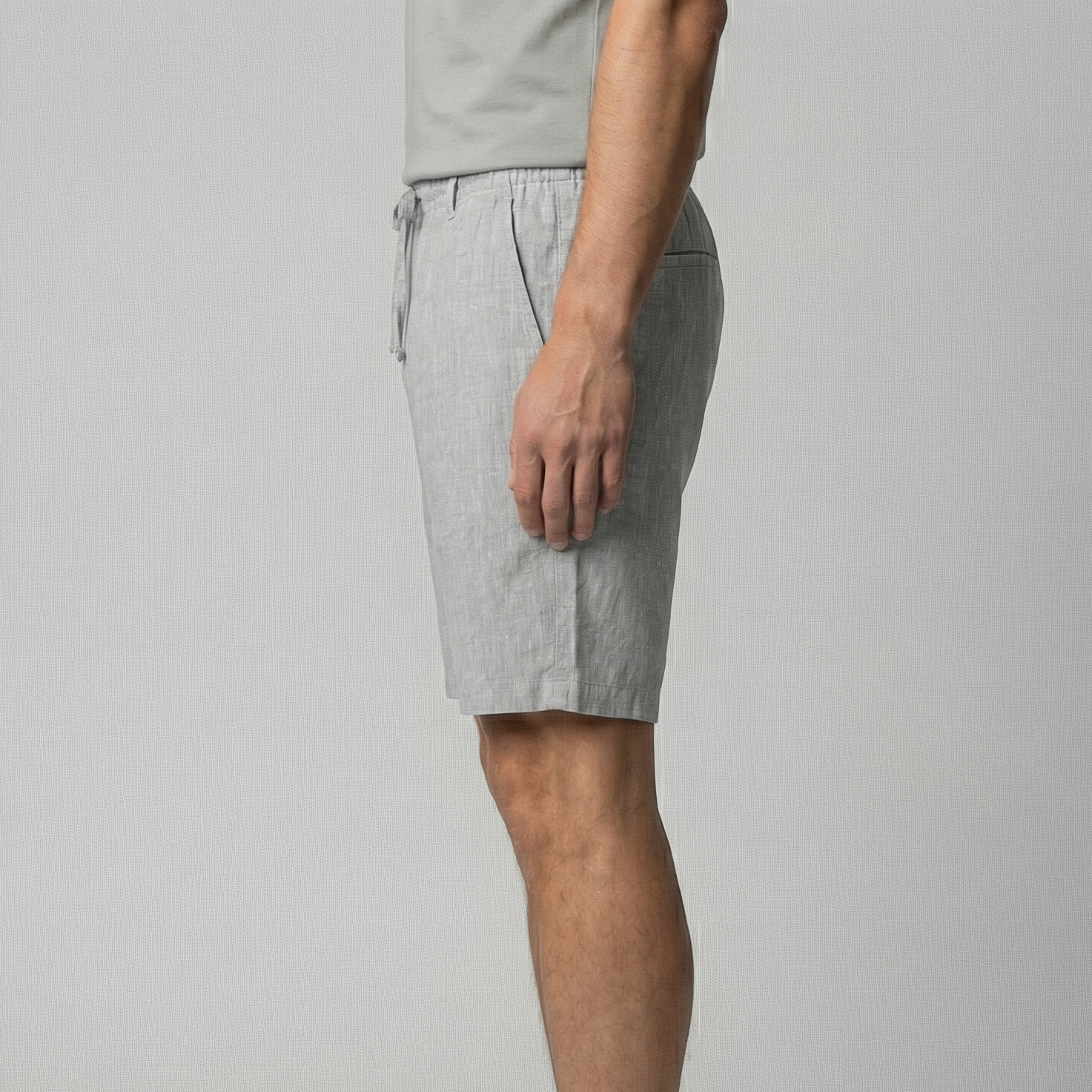 Herreshorts korte til sommer, afslappet pasform, åndbar