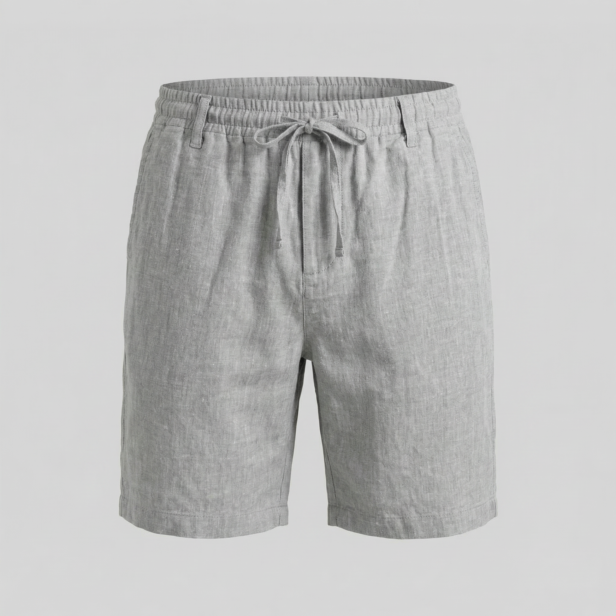Herreshorts korte til sommer, afslappet pasform, åndbar