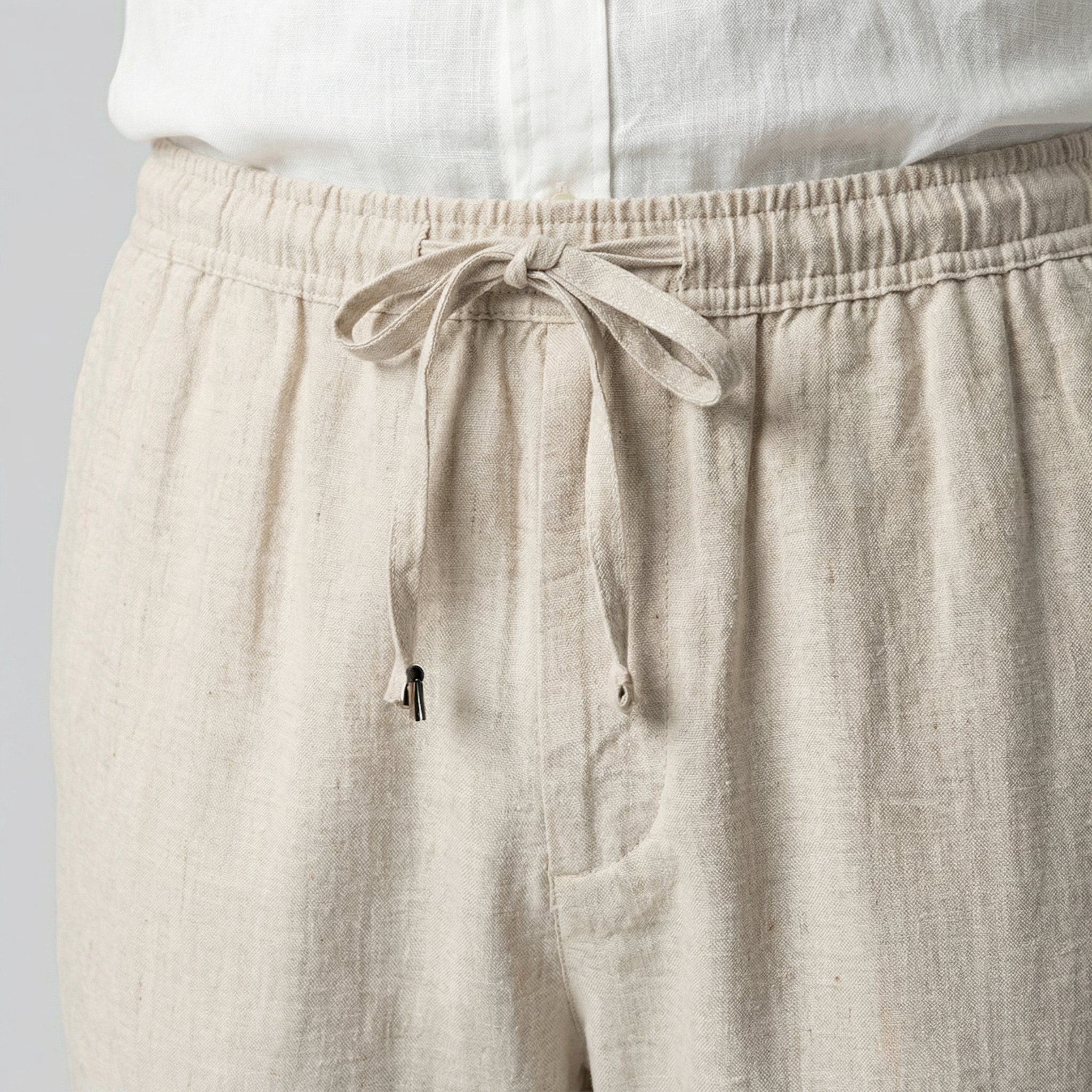 Herreshorts korte til sommer, afslappet pasform, åndbar