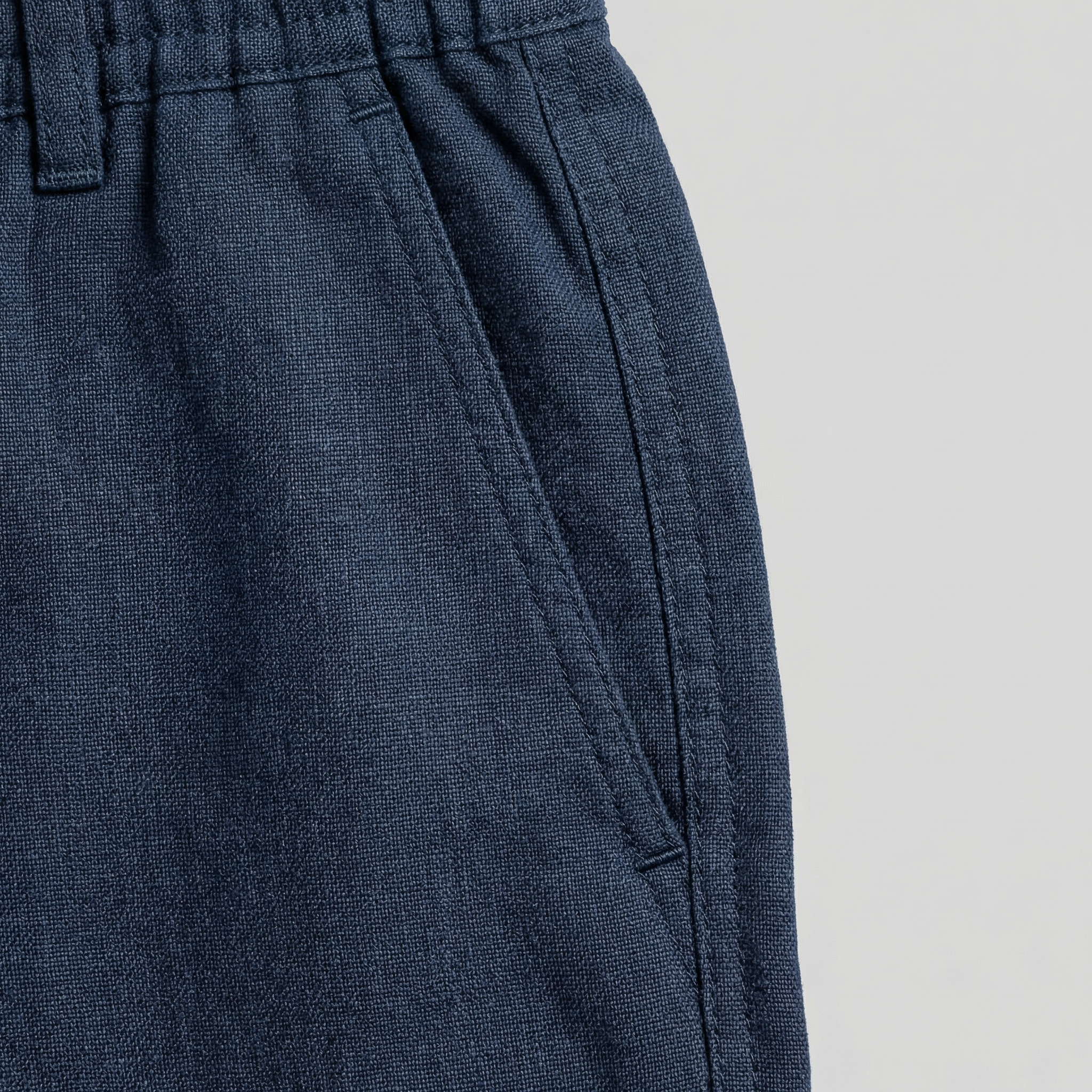 Herreshorts korte til sommer, afslappet pasform, åndbar