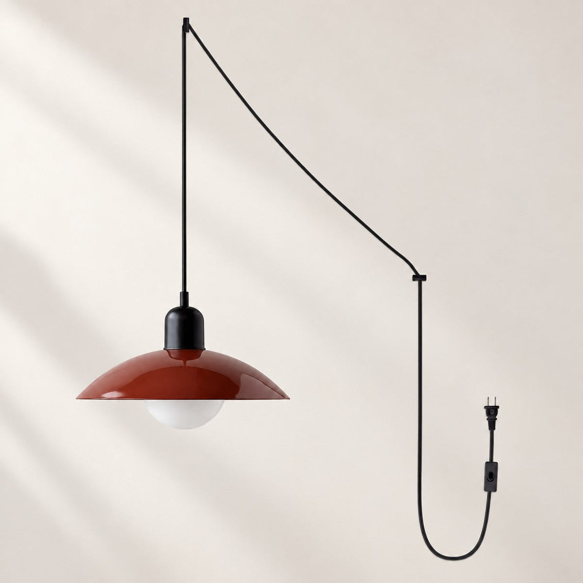 Mid Century Bauhaus Stikkontakt Pendellampe - - Home Decor - {{ product_tags }
