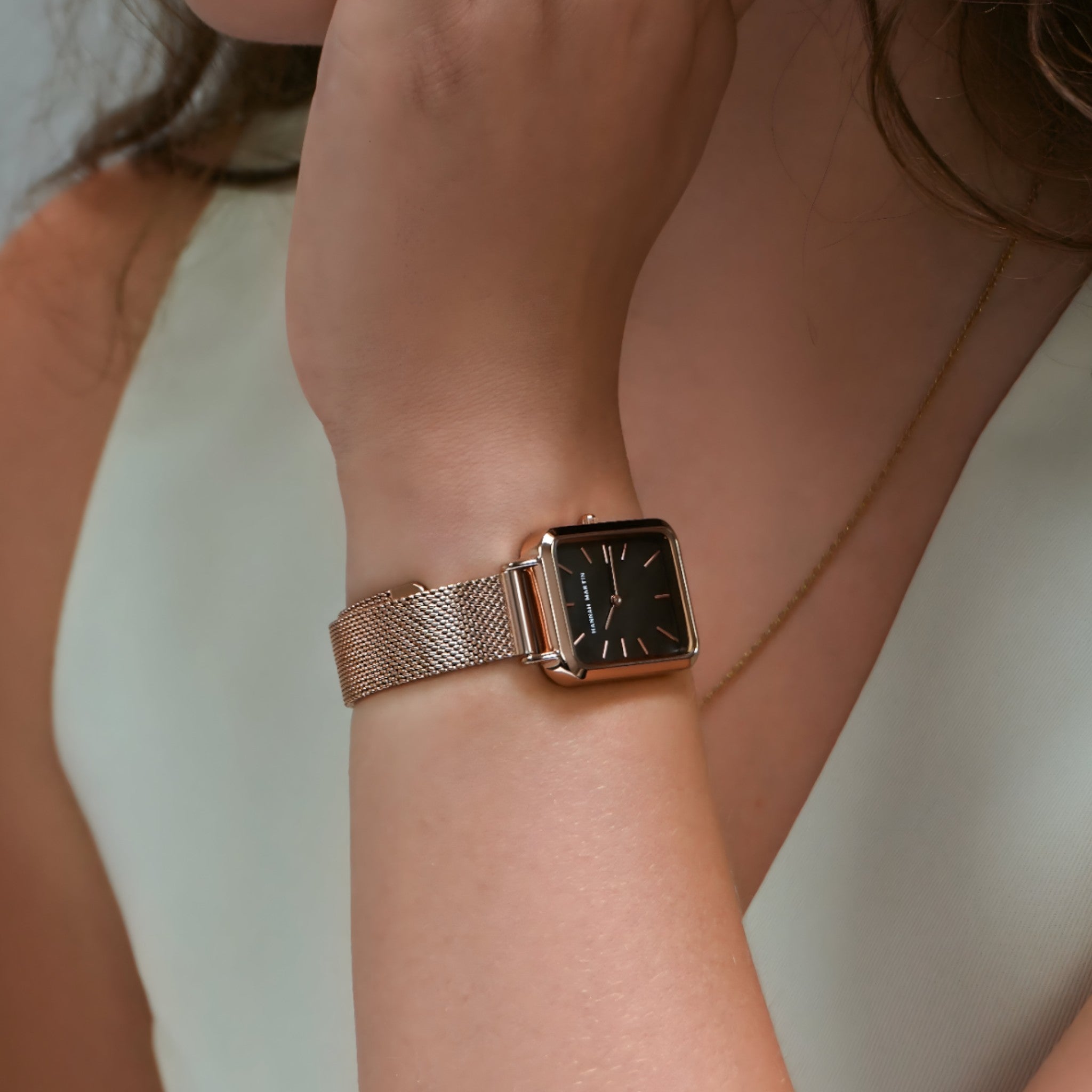 Elisabeth | Rektangulært ur - Tidløst design - - watches - {{ product_tags }
