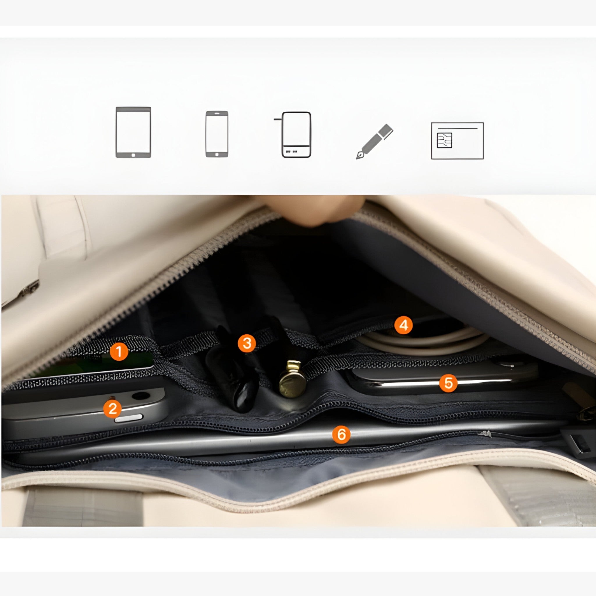 Rygsæk med tyverisikringsfunktion - - Rygsæk med tyverisikringsfunktion - €25 - {{ product_tags }