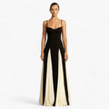 Alezia | Vestido maxi con tirantes finos - Refinamiento elegante y sensual