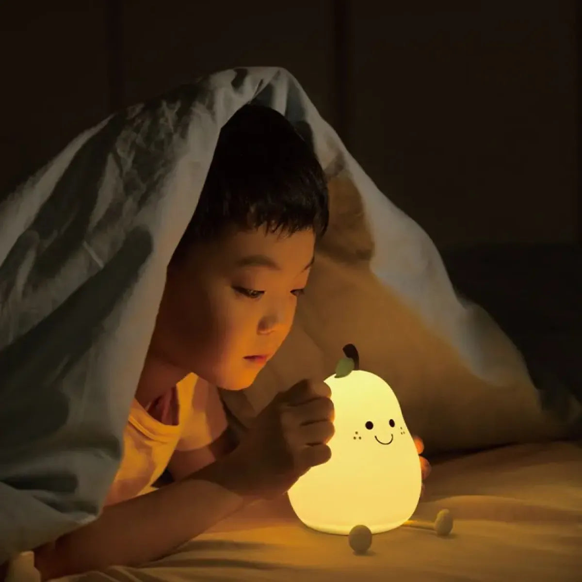 Silikone Pære Natlampe – Berøringsdæmpbar Sengelampe - - Silicone Night Light - {{ product_tags }