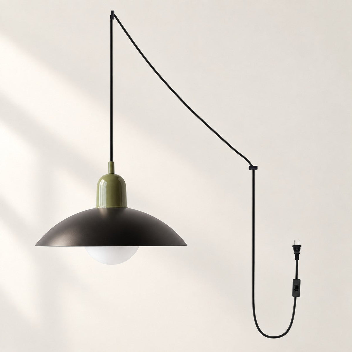 Mid Century Bauhaus Stikkontakt Pendellampe - - Home Decor - {{ product_tags }