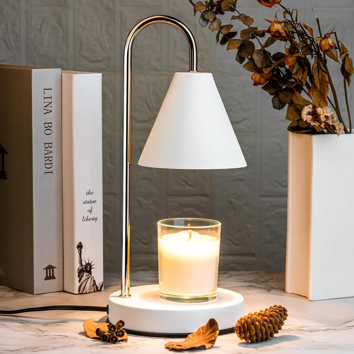 Lysvarmerlampe – Flammefri Voksesmeltelampe - - Lysvarmerlampe - {{ product_tags }