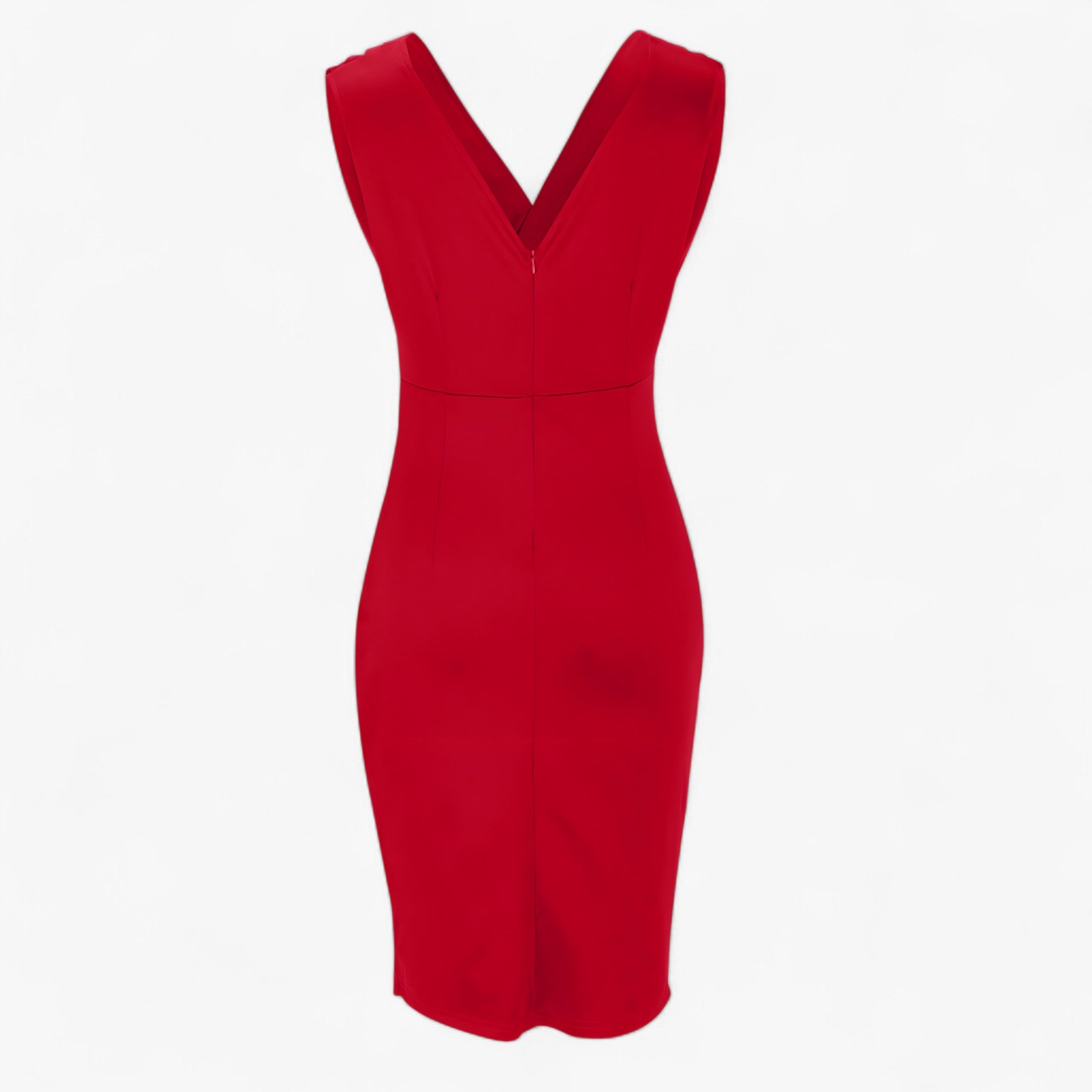Valery | Tætsiddende Kjole med V-udskæring - - women's fashion - {{ product_tags }