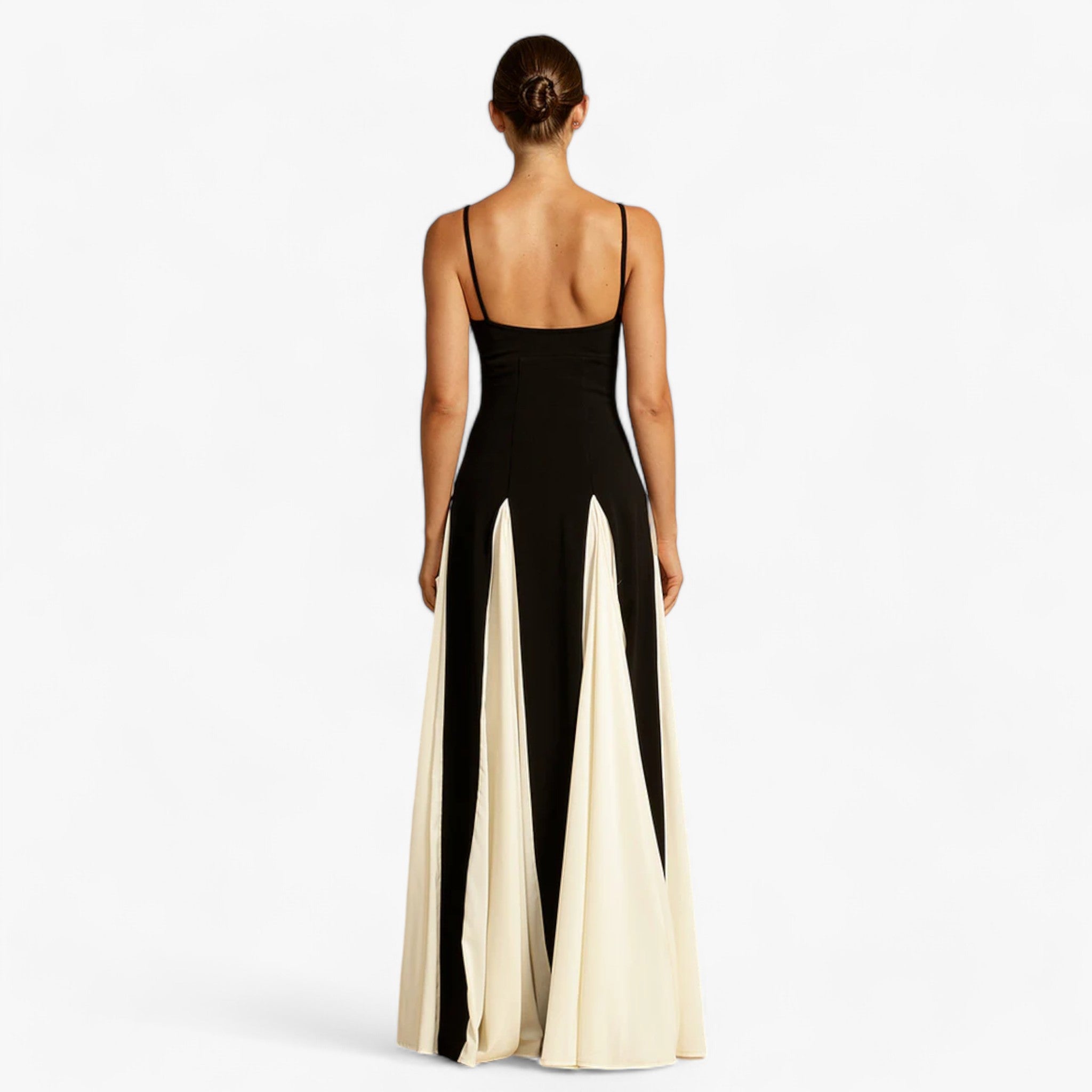 Alezia | Spaghetti Band Maxi Kjole - Elegant og Sensuel Raffinement - - ALESSIA - Spaghetti Band Maxi Kjole - Elegant og Sensuel Raffinement- $25 - {{ product_tags }