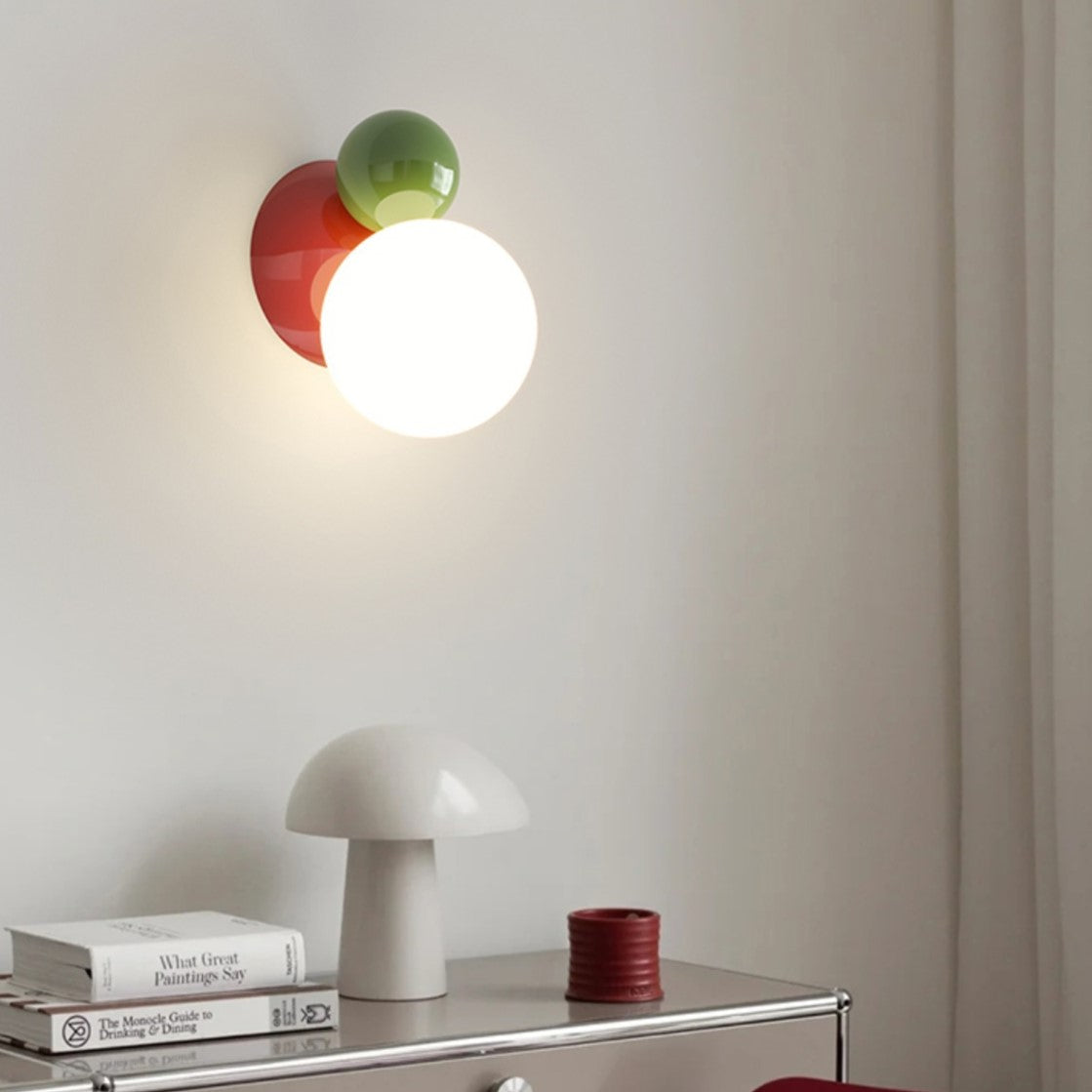 LED Væglampe – Moderne Indendørs Lys med Farveskift