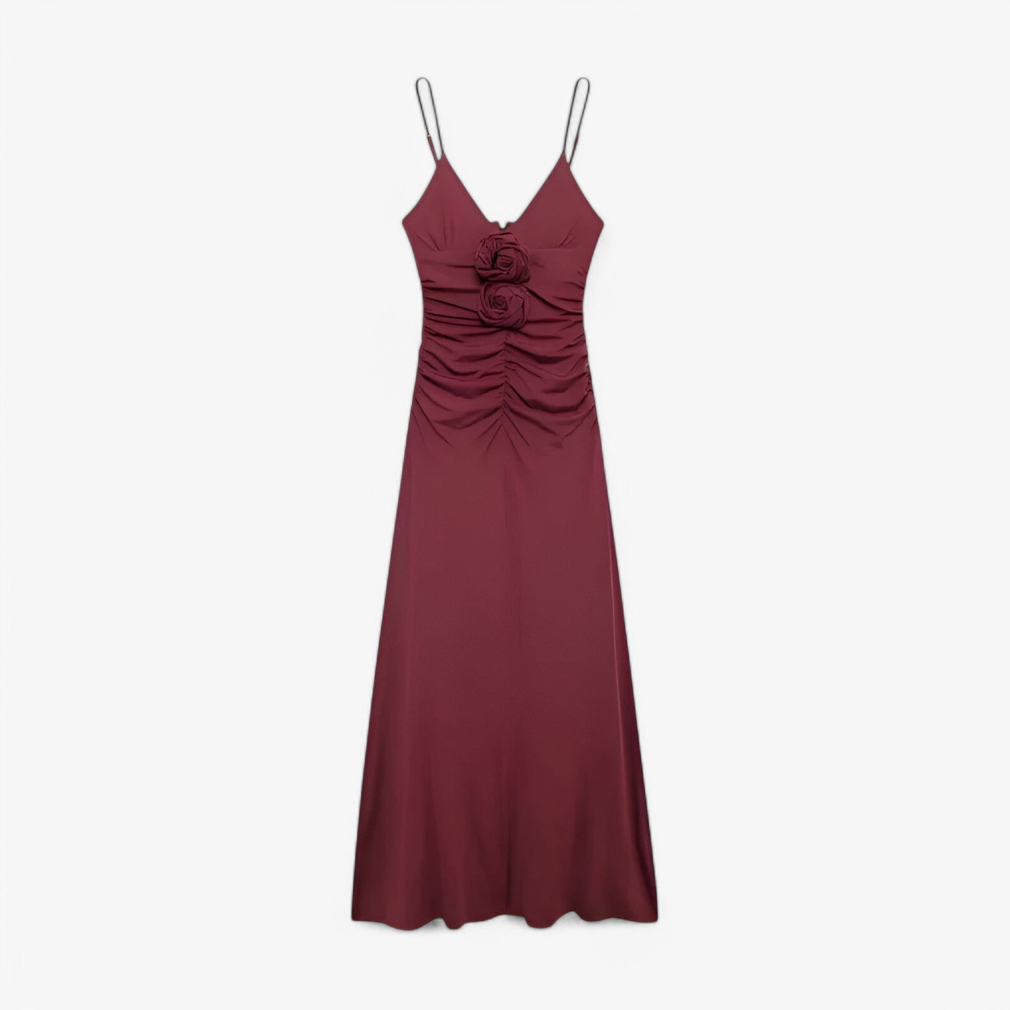 Thalia | A-formet kjole - Elegant og moderne - Rød - women's fashion - {{ product_tags }