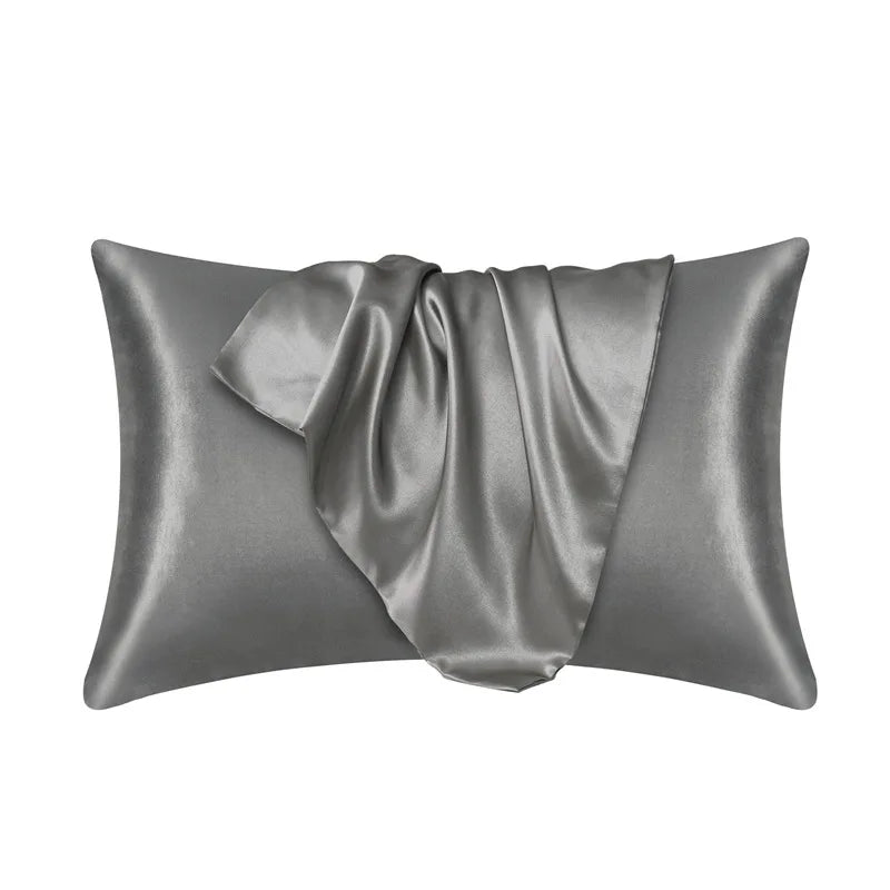 Mulberry Silkepudebetræk - Luksuriøs Sovekomfort - Mørkegrå - Home Decor - {{ product_tags }