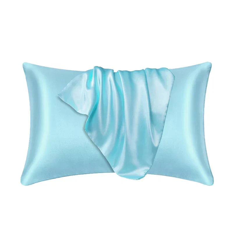 Mulberry Silkepudebetræk - Luksuriøs Sovekomfort - Himmelblå - Home Decor - {{ product_tags }