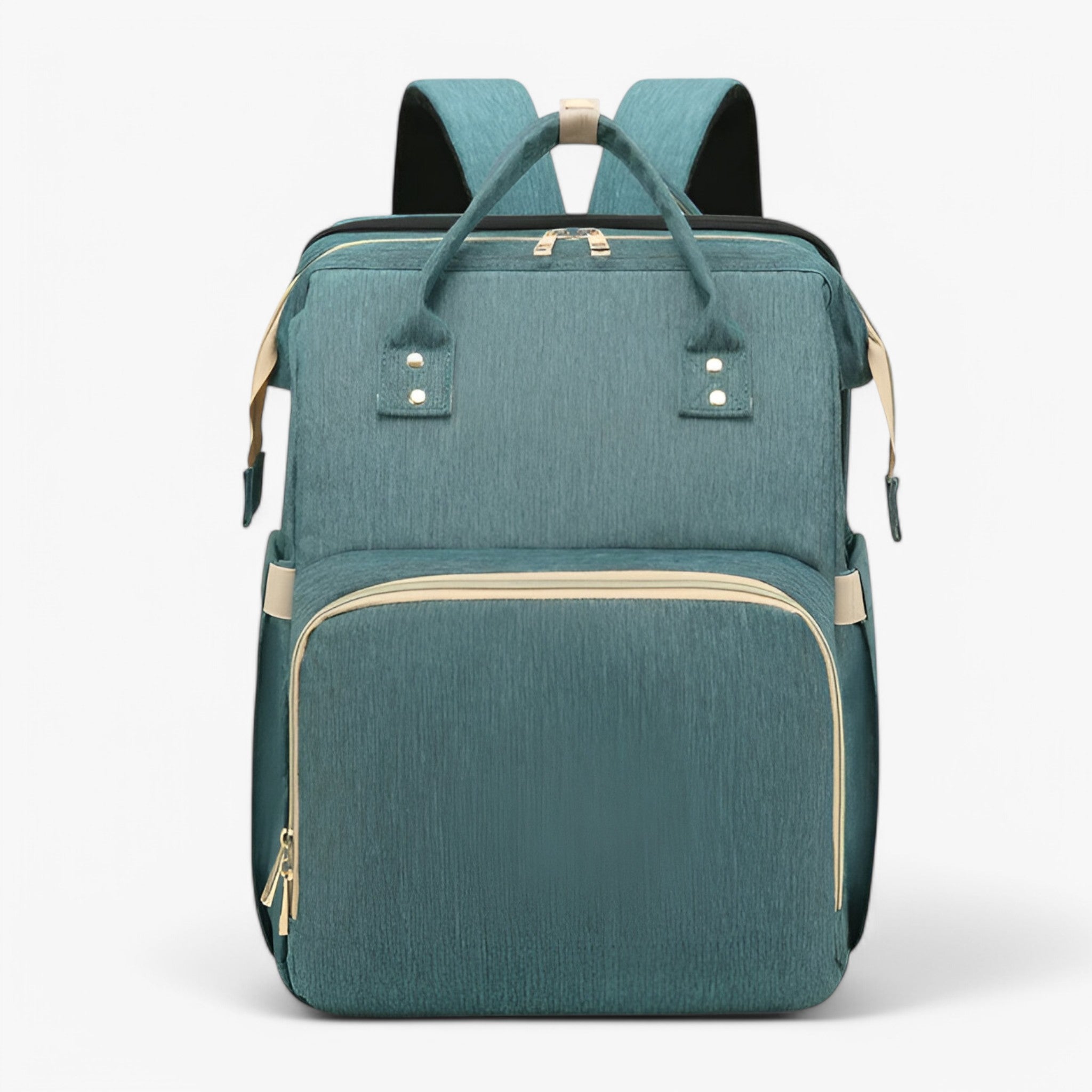 Lisa | Multifunktionelle Vikletasker med Seng - Grøn - baby - {{ product_tags }