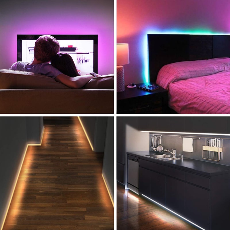 WiFi Smart RGB LED Strip Lys – 10m Vandtæt - - LED Strip Light - {{ product_tags }