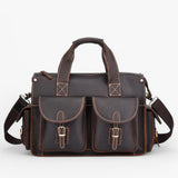 Nael | Vintage leather briefcase