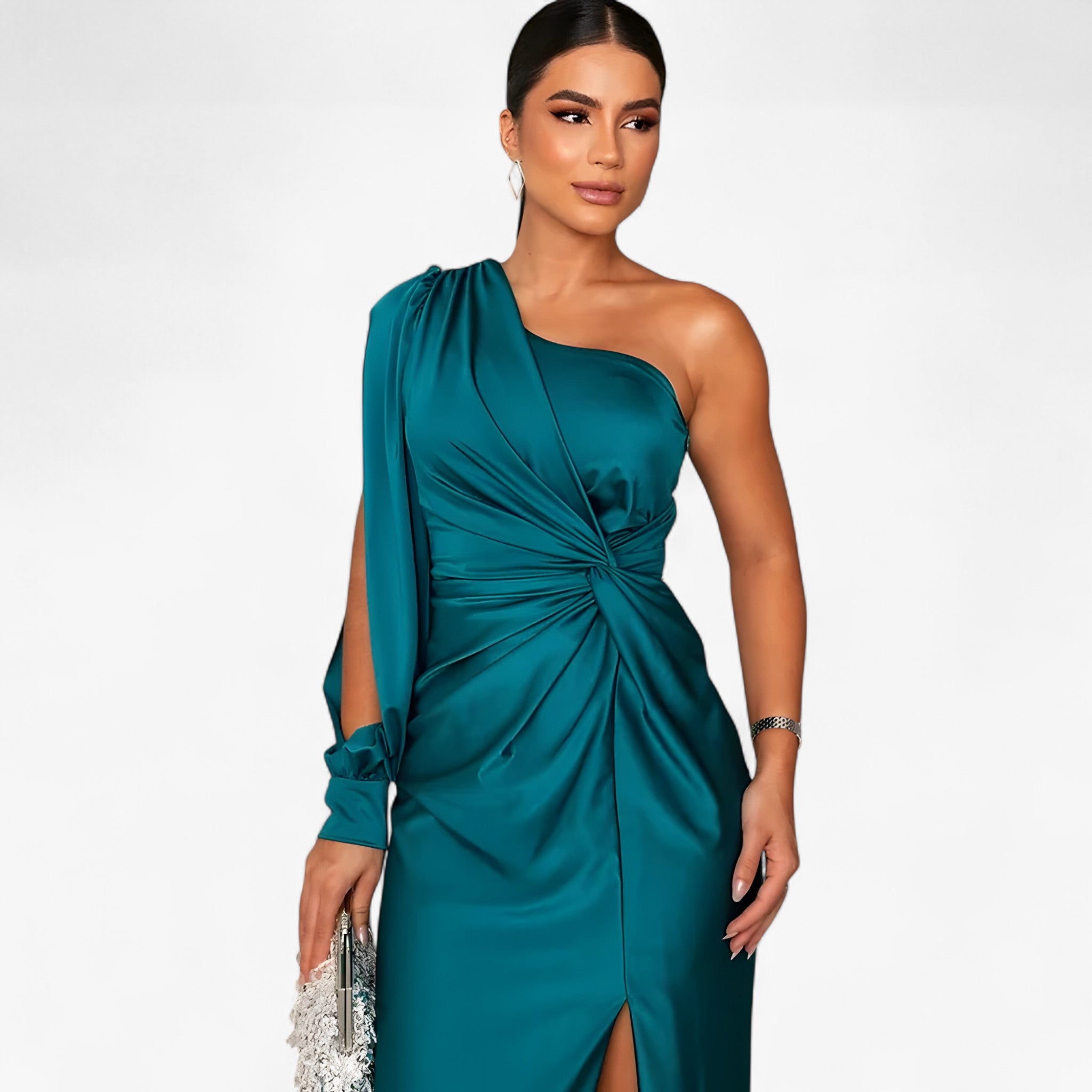 Camilla | Kvinders Satin Kjole - - women's fashion - {{ product_tags }
