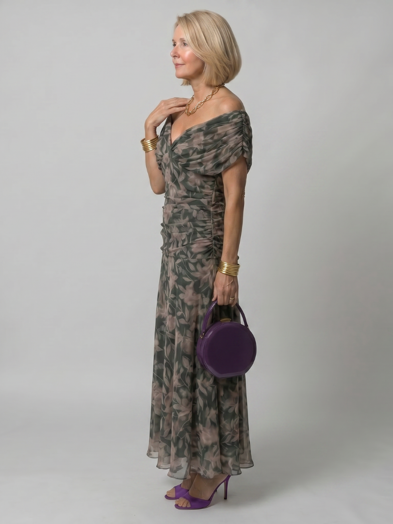 Lina & Emma™ | Flow midi kjole