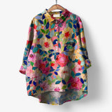 Jane | Graphic print shirt - stylish and eye-catching