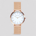 Penelope | Rundt mesh-ur - Raffineret look