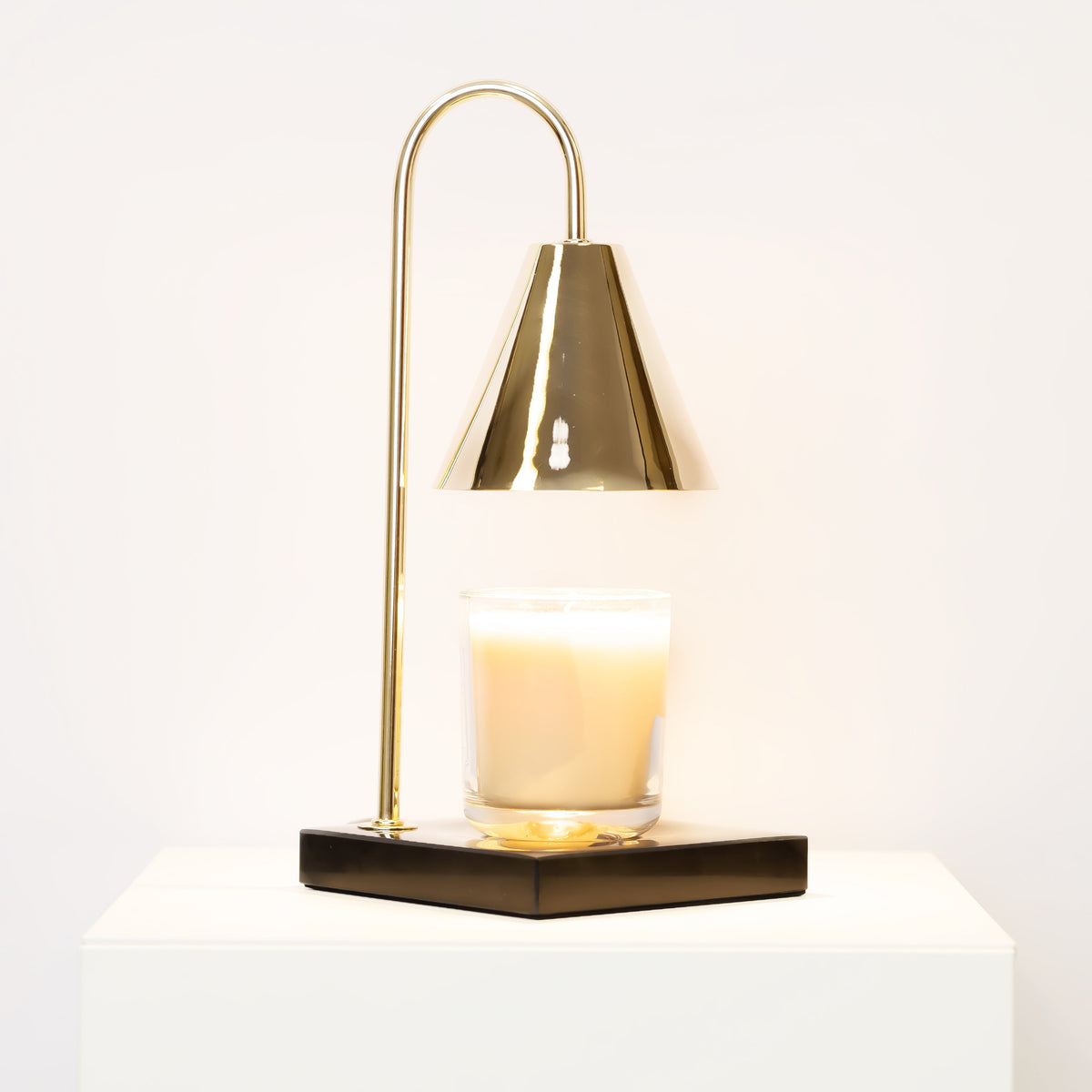 Marmor Duftlys Varmelampe - Flammefri Vokssmeltelampe med Timer - - Winter Gadgets - {{ product_tags }