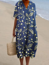 Isabelle - Vintage Floral Dress - Limited Edition