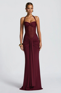 Birgit | Kvinder's Siren Hourglass Gown - Alluring Silhouette Evening Kjole