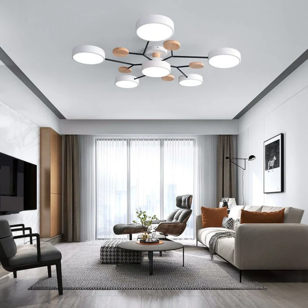 Moderne Rund LED Loftlampe