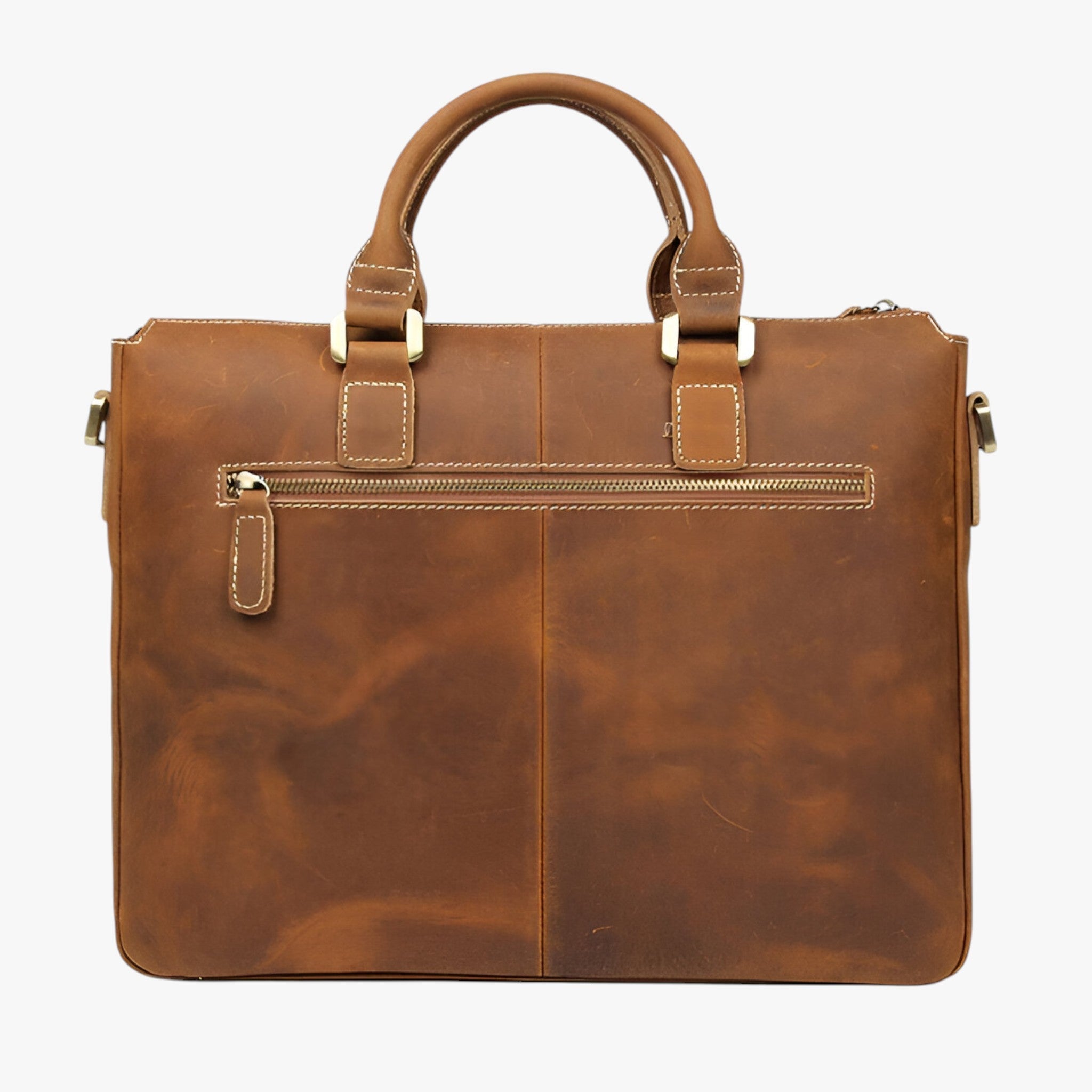 Arthur | Laptoptaske i læder med skulderrem - - bags - {{ product_tags }