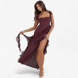 Elvira | Long dress - Bold and elegant summer look