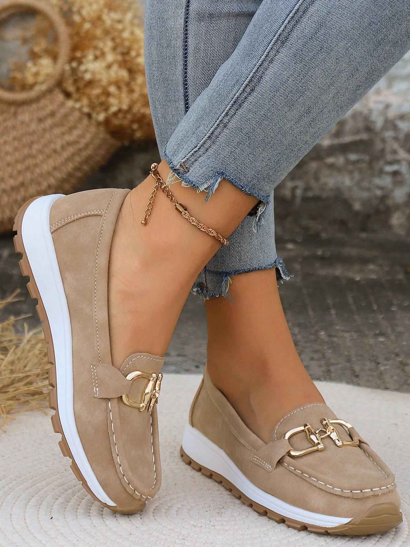 Olga | Elegante Loafer med Schnallen-Detail