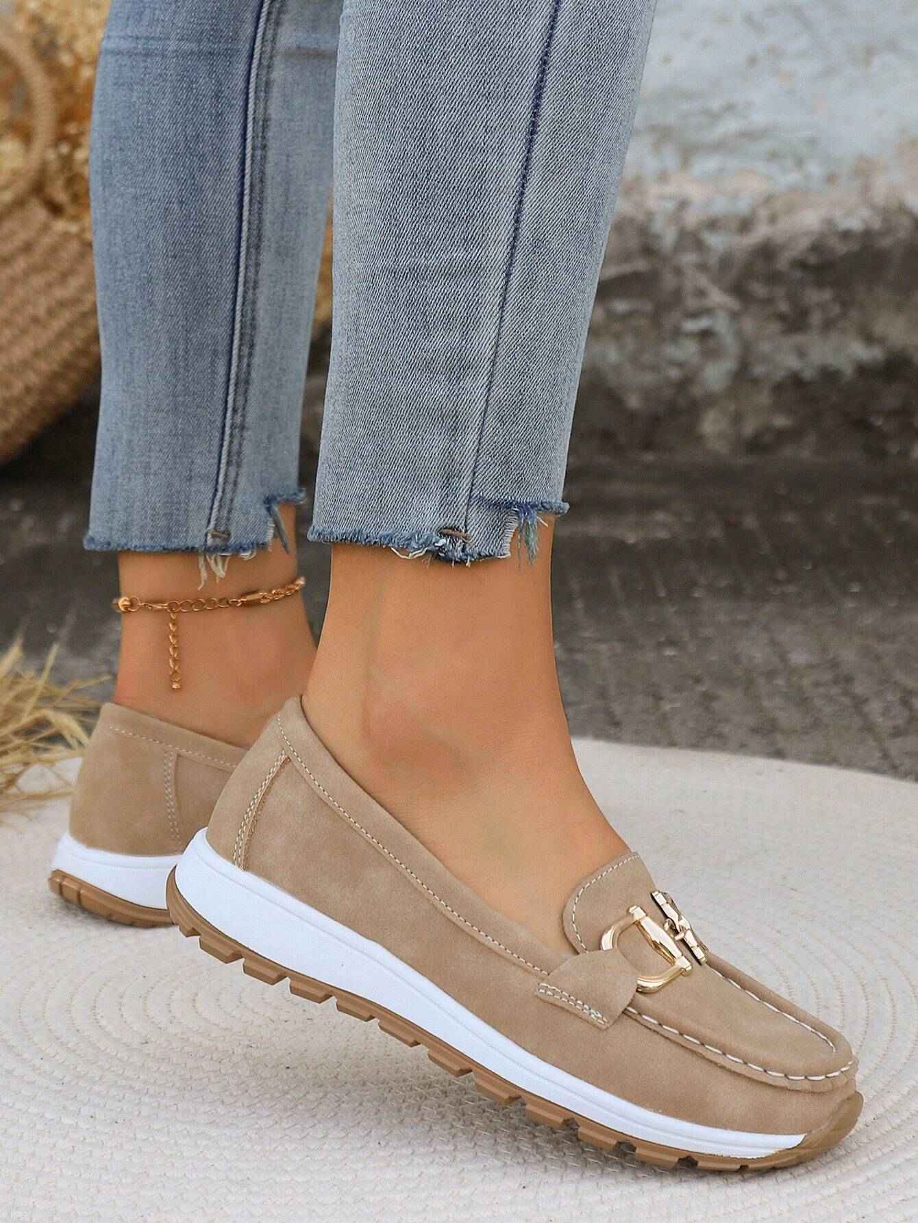 Olga | Elegante Loafer med Schnallen-Detail