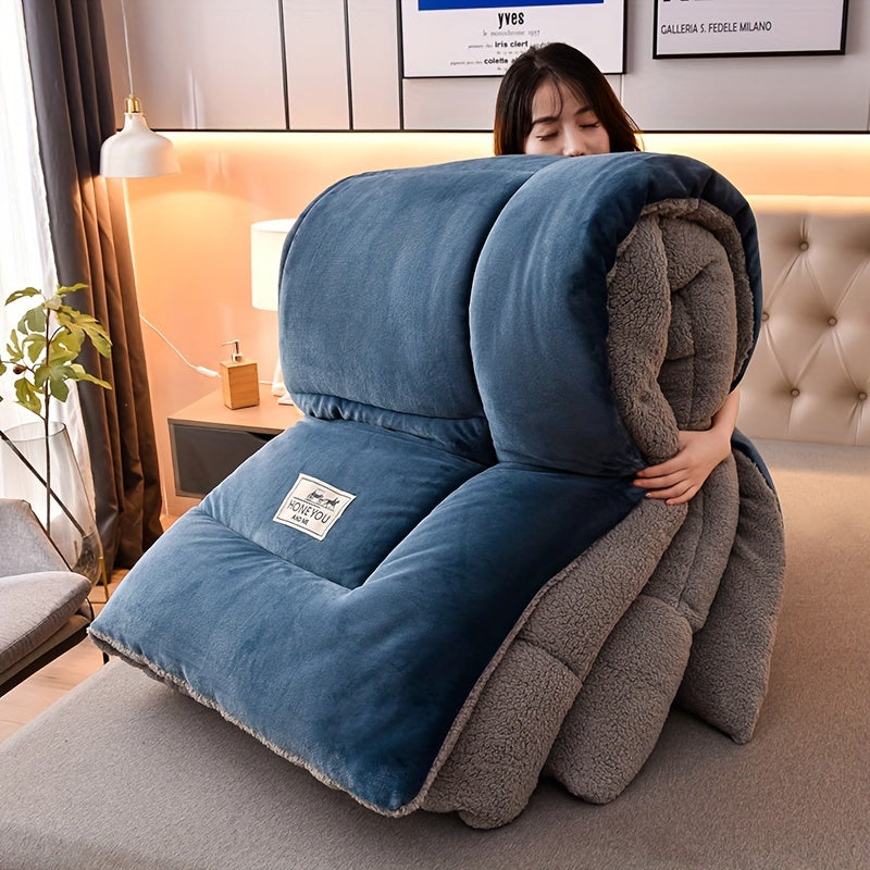 Dobbeltsidet Sherpa Fleecetæppe - Tykt & Blødt - - Home Decor - {{ product_tags }