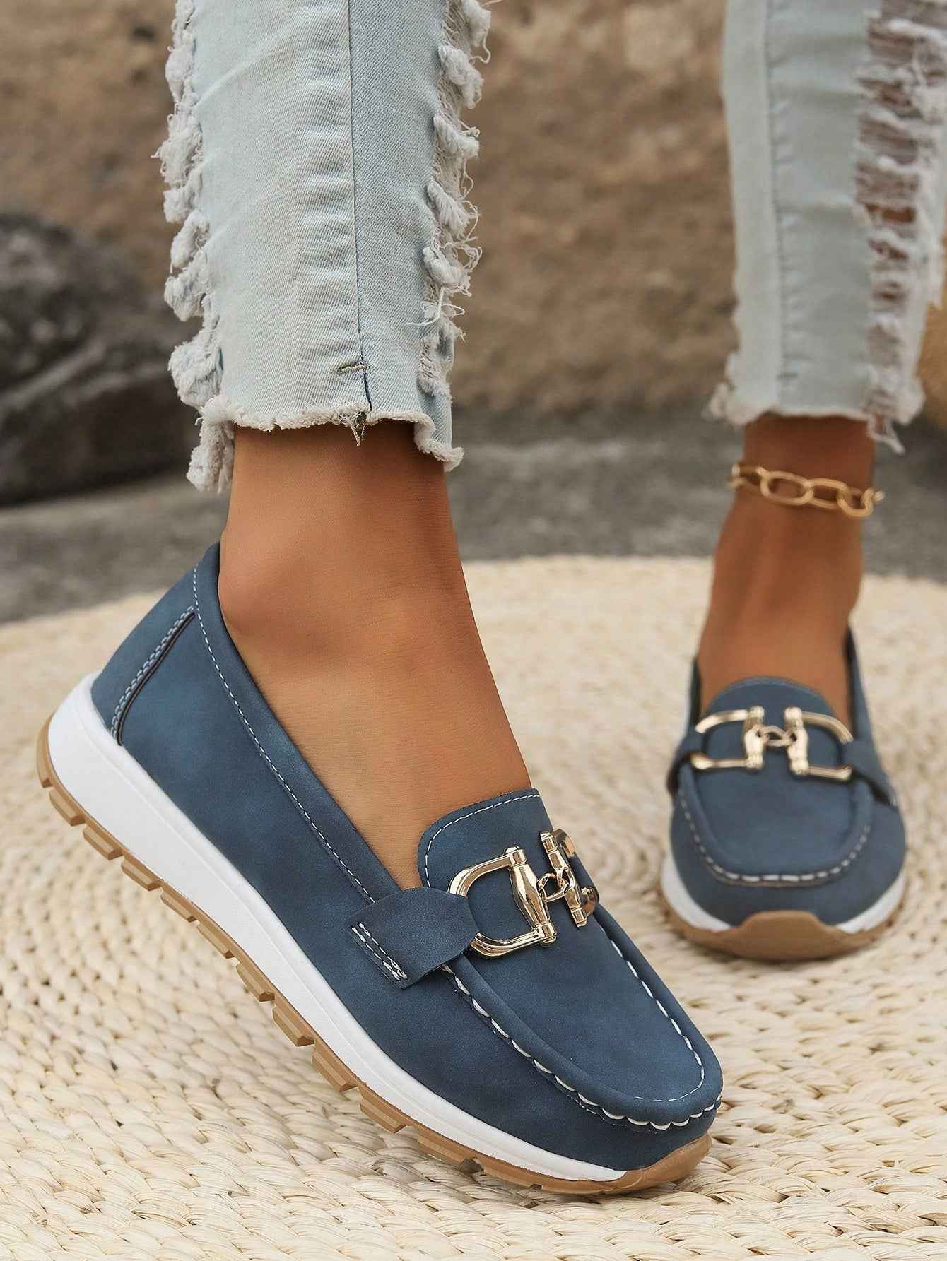 Olga | Elegante Loafer med Schnallen-Detail