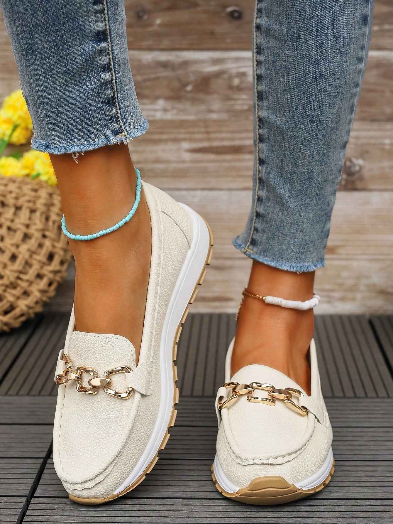 Olga | Elegante Loafer med Schnallen-Detail