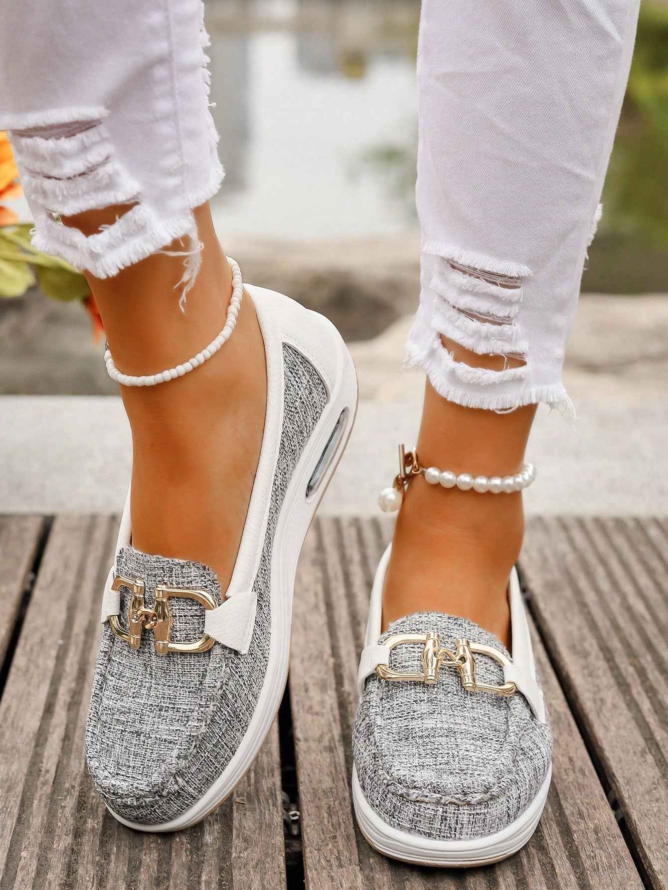 Olga | Elegante Loafer med Schnallen-Detail