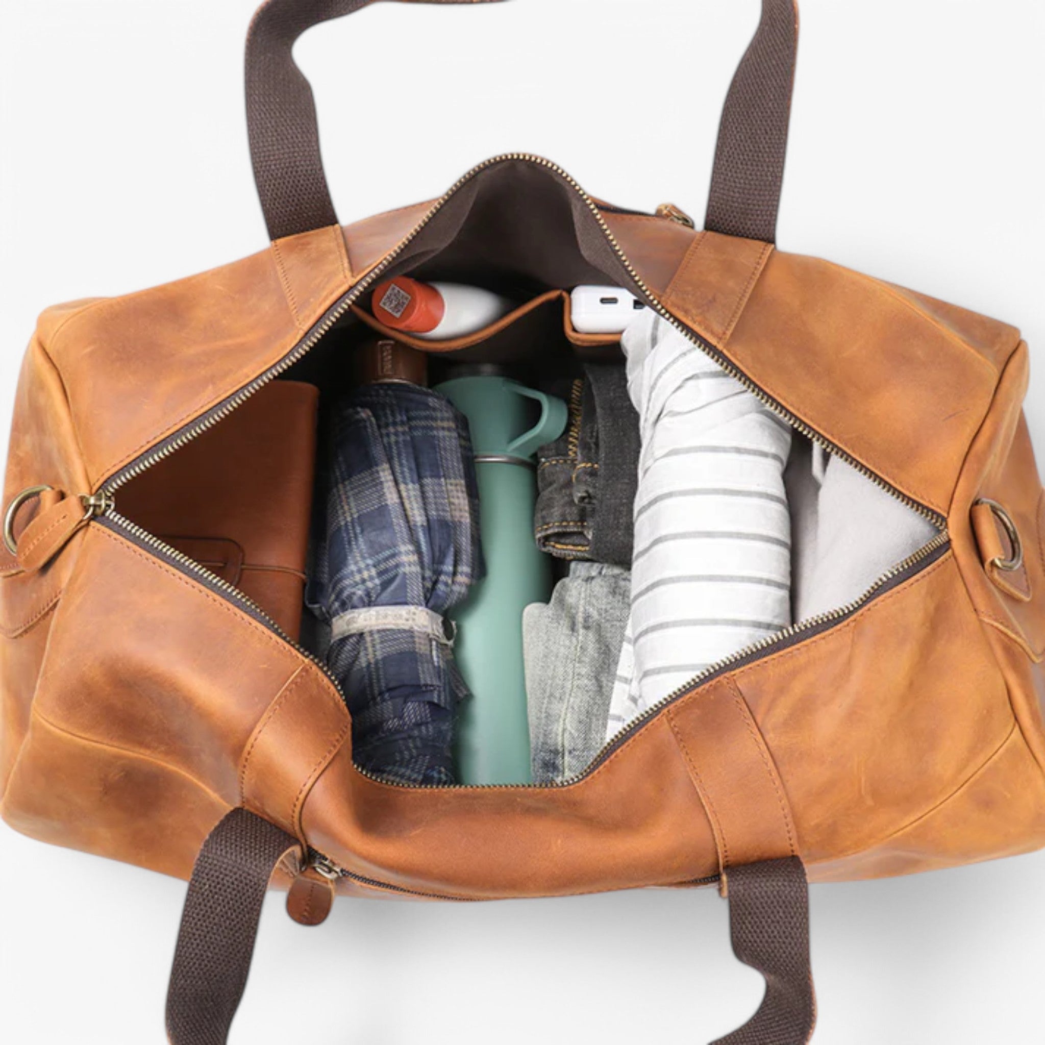 Olivier | Rejsetaske i høj kvalitet i læder - - bags - {{ product_tags }