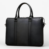 Alessio | Leather laptop bag with shoulder strap