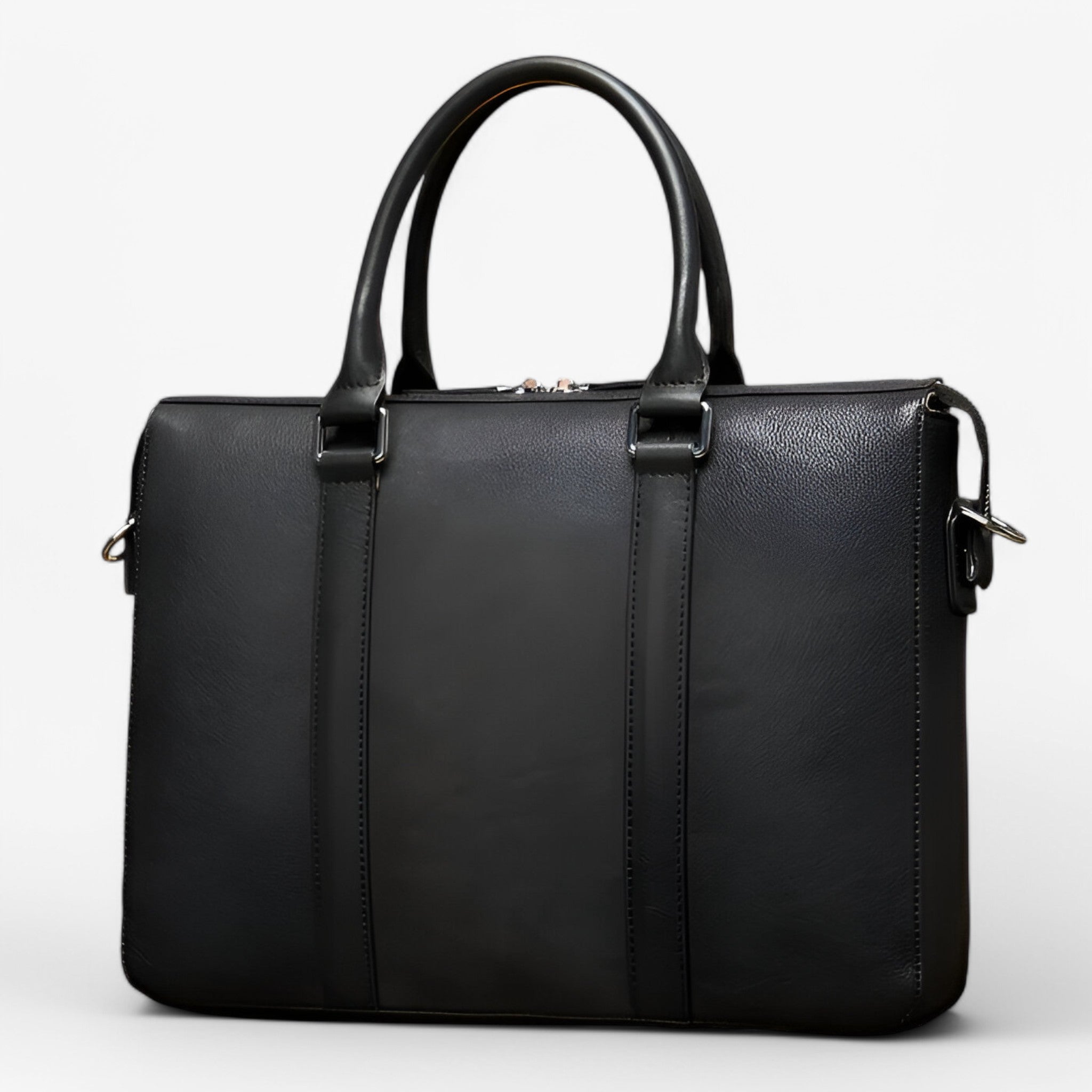 Alessio | Laptoptaske i læder med skulderrem - - bags - {{ product_tags }
