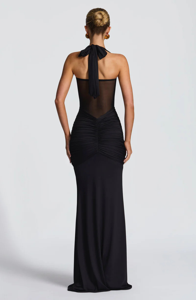 Birgit | Kvinder's Siren Hourglass Gown - Alluring Silhouette Evening Kjole