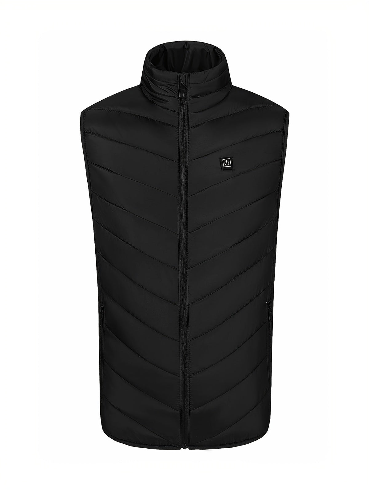 Unisex Elektrisk Opvarmet Vest - USB-Opvarmning, Justerbar Temperatur