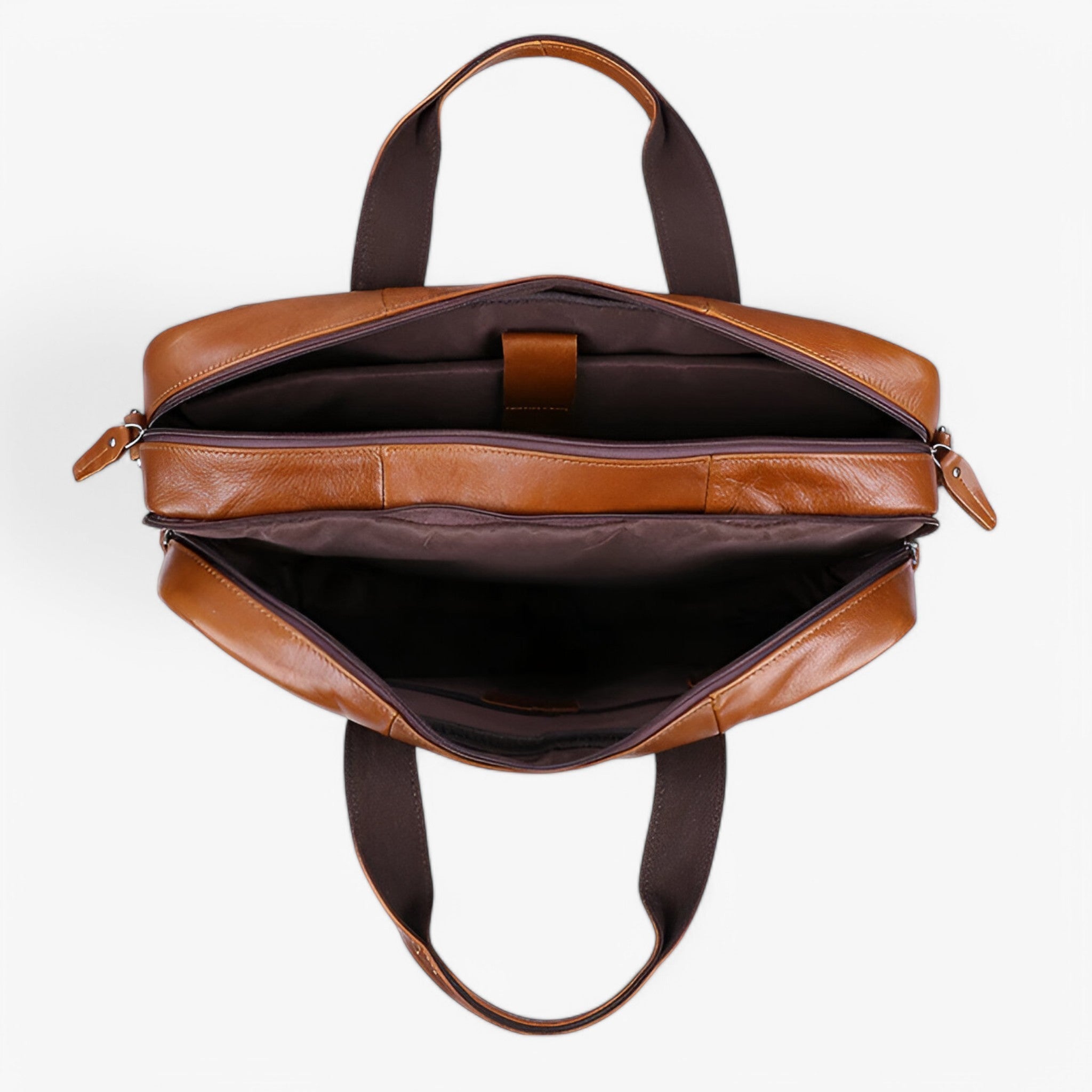Theo | Laptoptaske i læder med skulderrem - - bags - {{ product_tags }