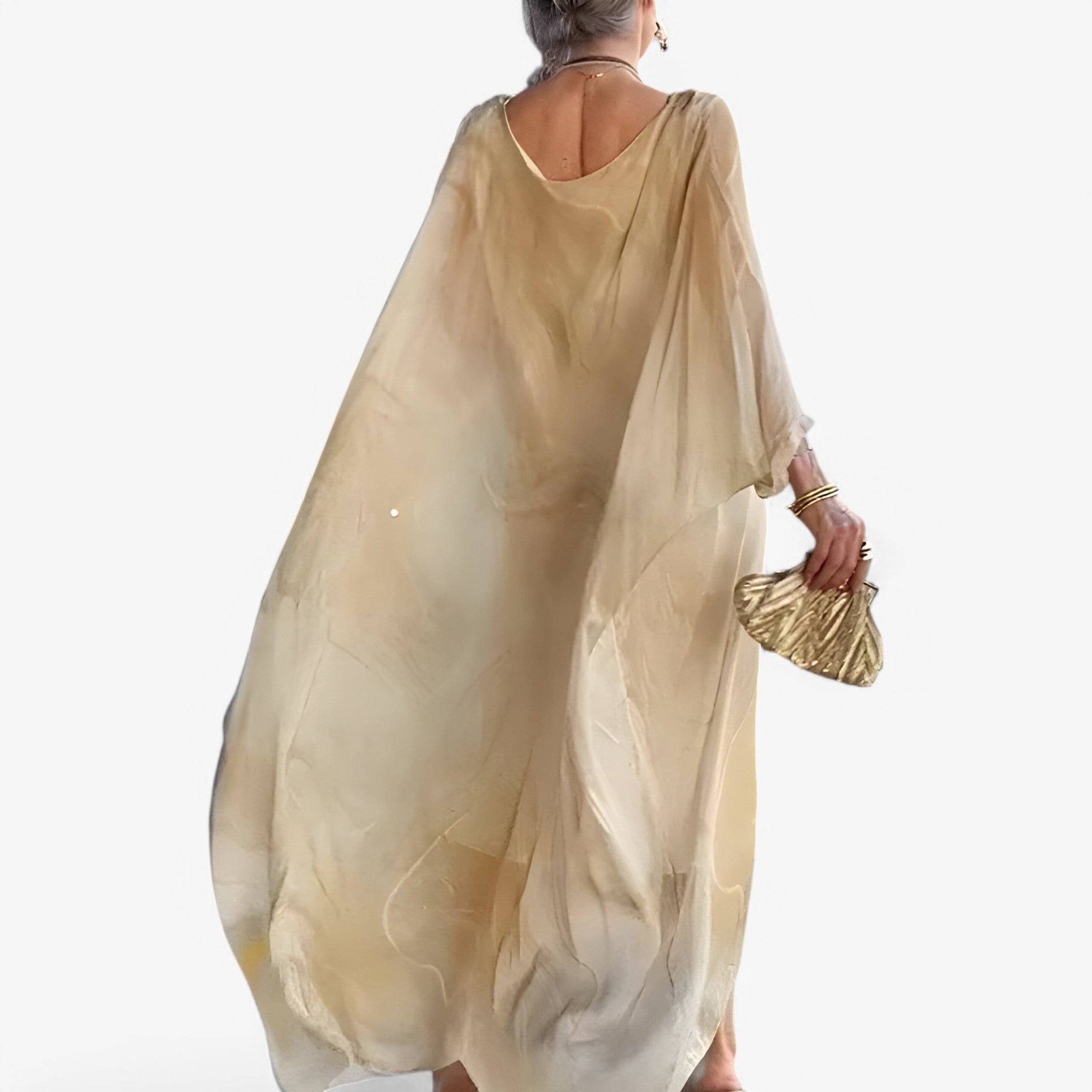 Celeste | Maxi kjole i marmor - Unik og elegant - - women's fashion - {{ product_tags }