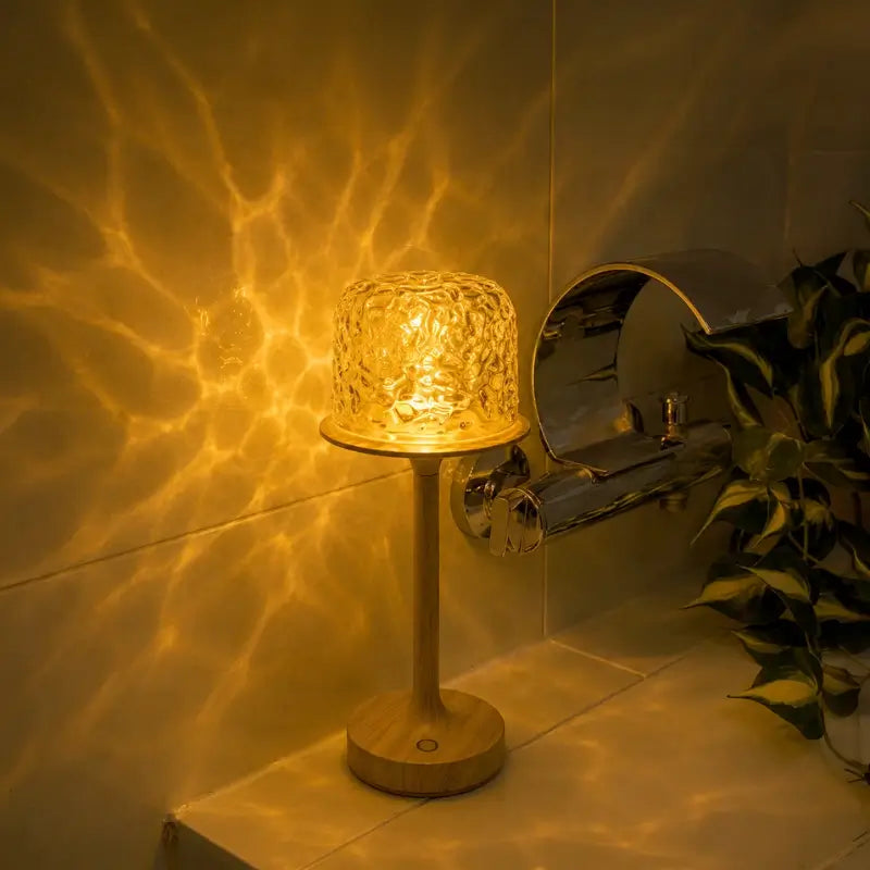 Aurora Nordlys Lampe – 2-in-1 Stemnings Bordlampe & Projektor