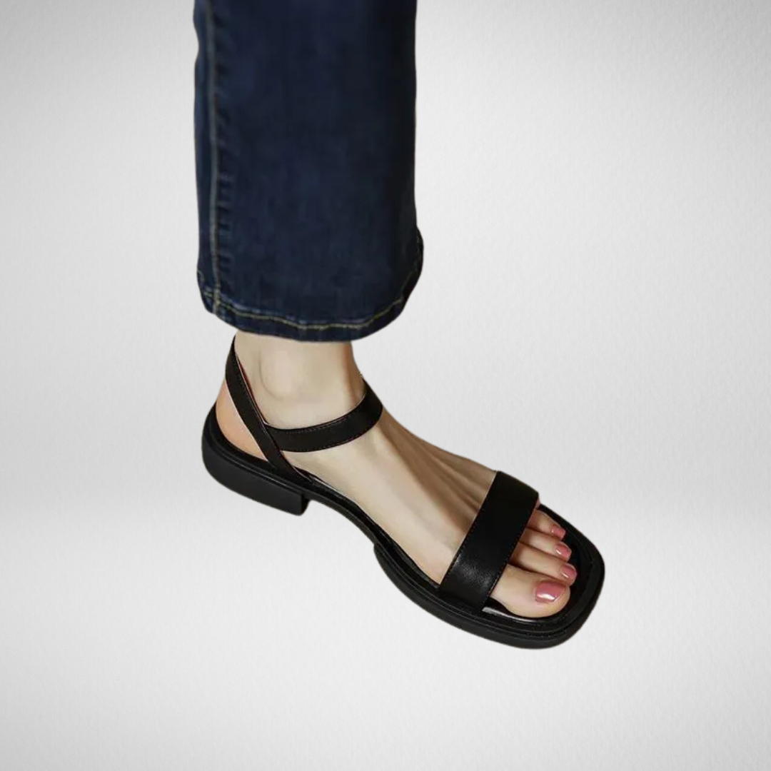 Evelyn | Sofistikerede flade sandaler