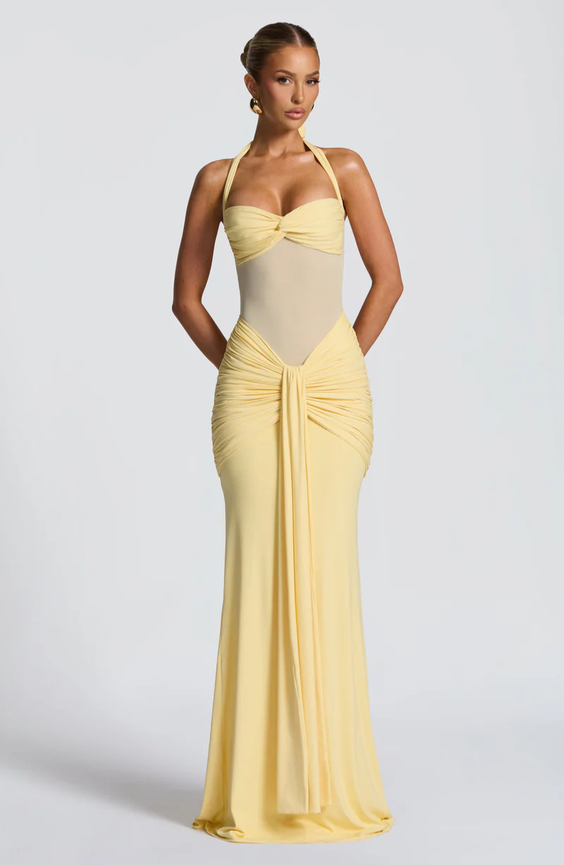 Birgit | Kvinder's Siren Hourglass Gown - Alluring Silhouette Evening Kjole
